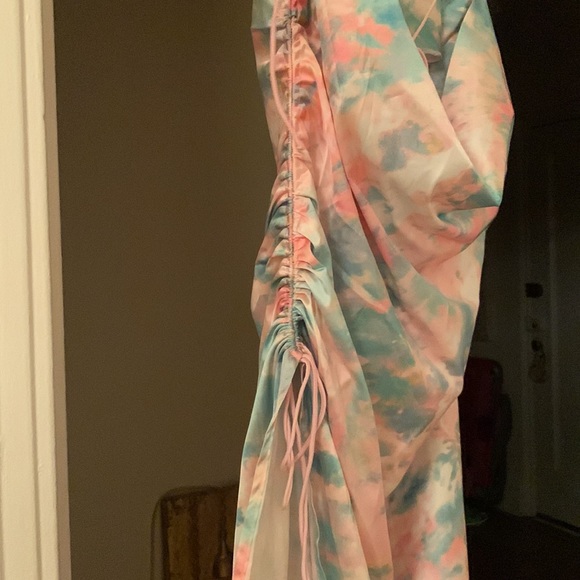 For Love & Lemons Call Me tie dye cinch dress - medium (NEW!!) - Picture 13 of 15